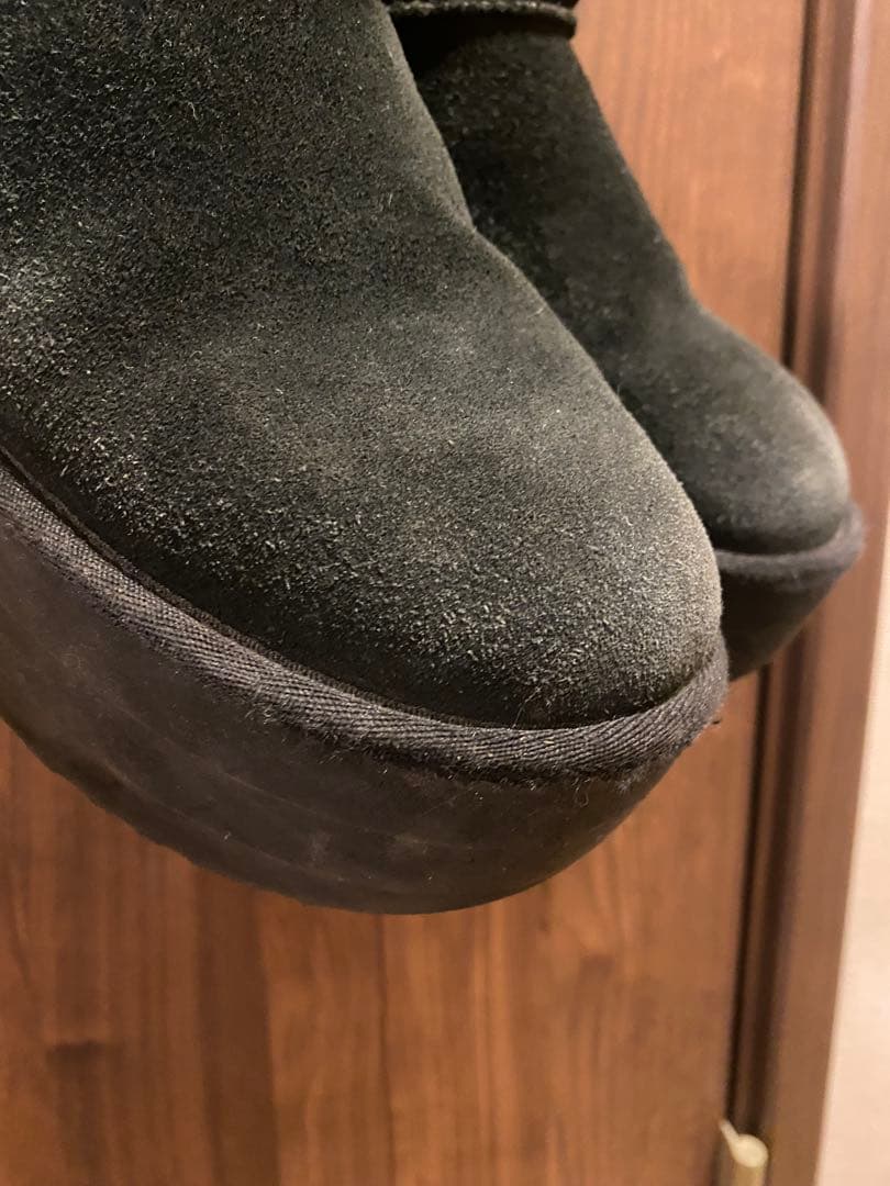 UGG CLASSIC ULTRA MINI PLATFORM ブラック　25