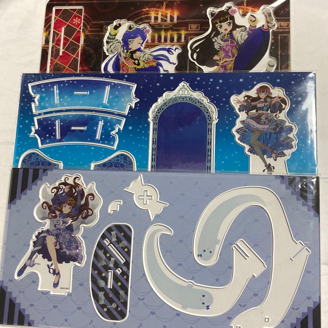 【中古品】プリパラ　黒須あろま　アクリルスタンド　3点