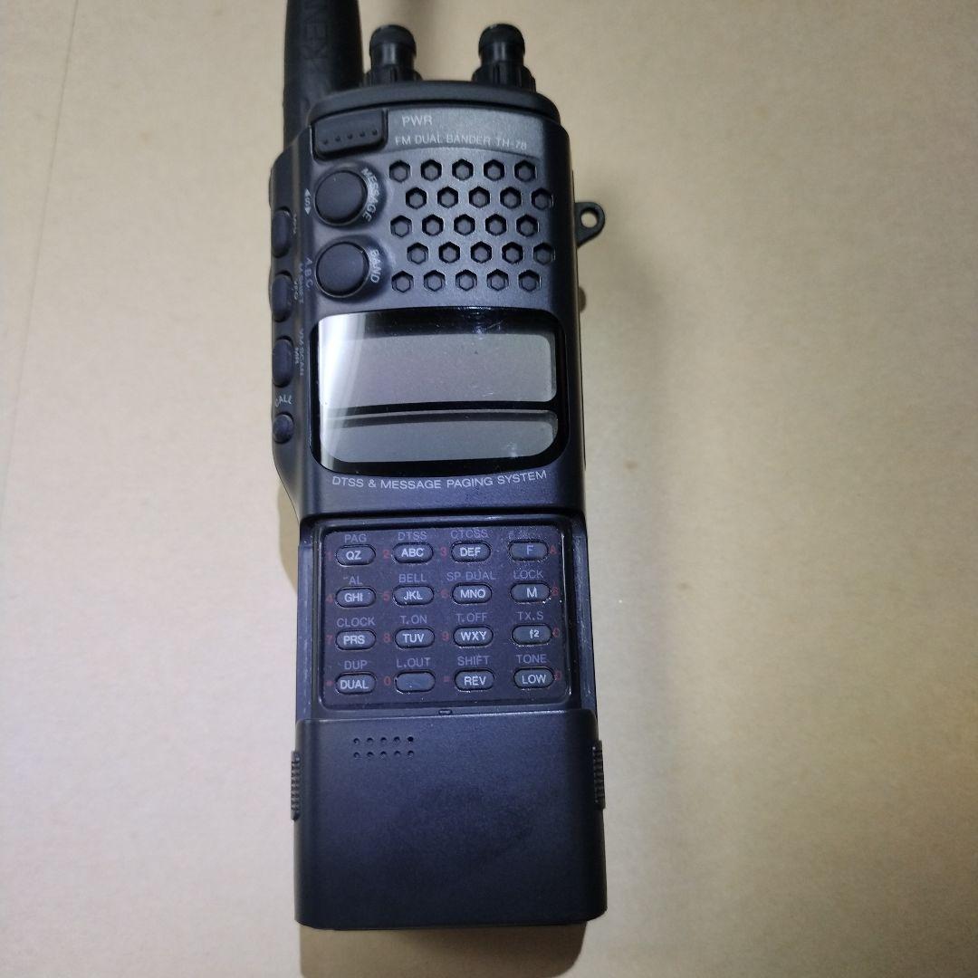 KENWOOD　TH-78 144/430MHzデュアルバンダー