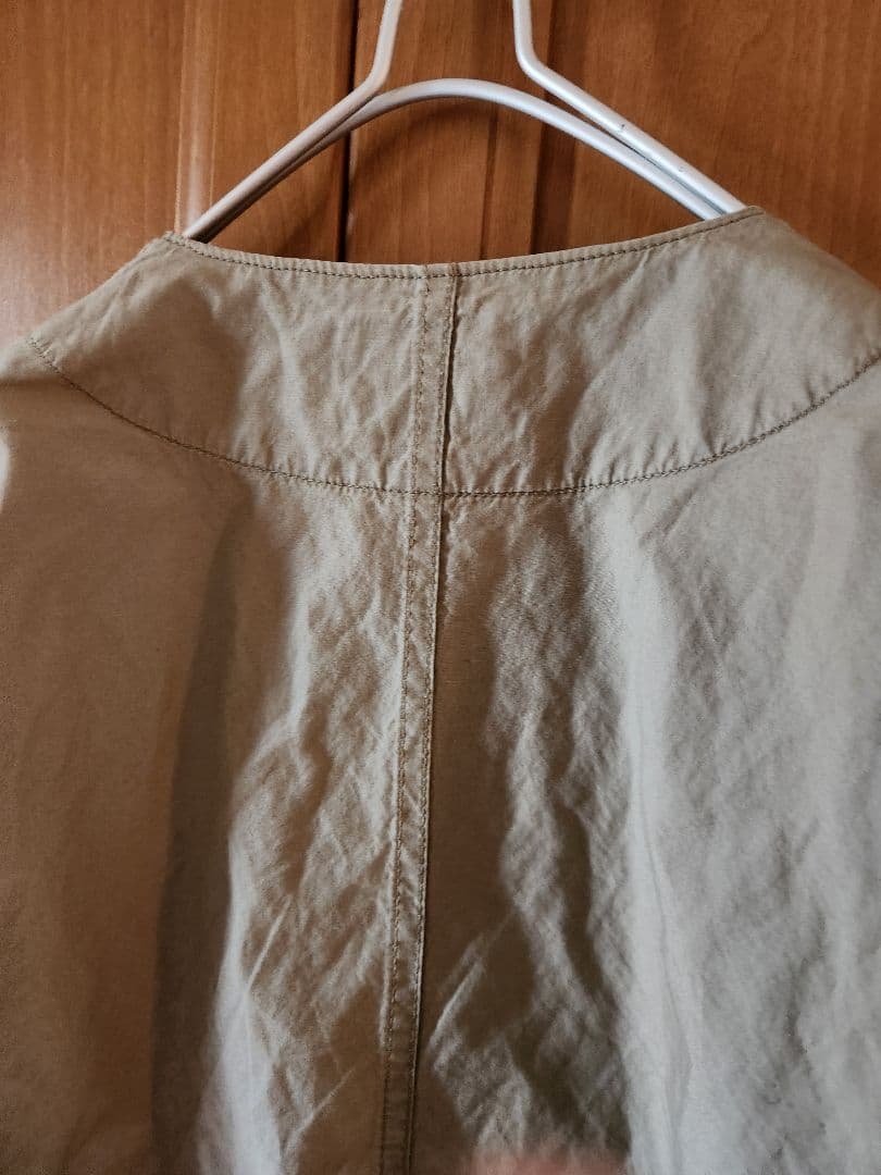 エンジニアードガーメンツ ノーカラーシューティングジャケット