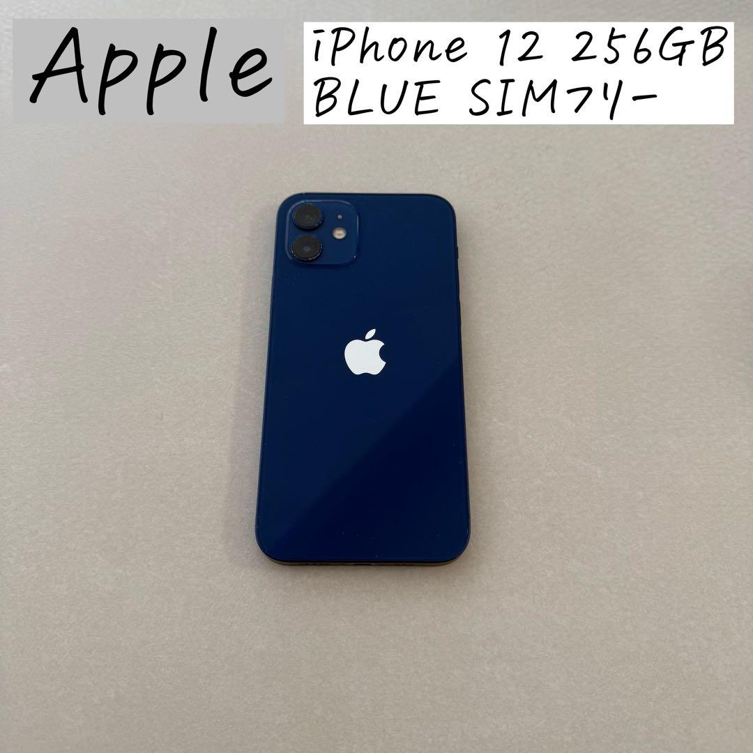 Apple iPhone 12 256GB ブルー 本体 SIMフリー