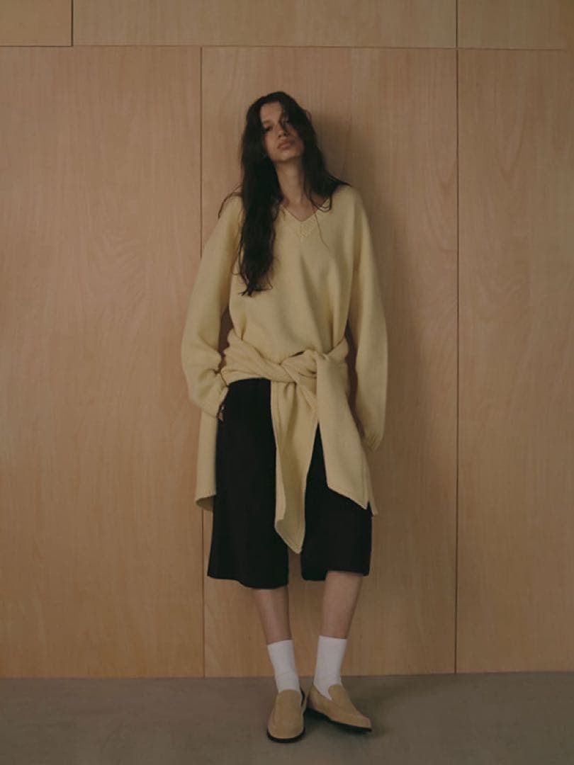 最終価格etre tokyoウールカルゼタックショートパンツ