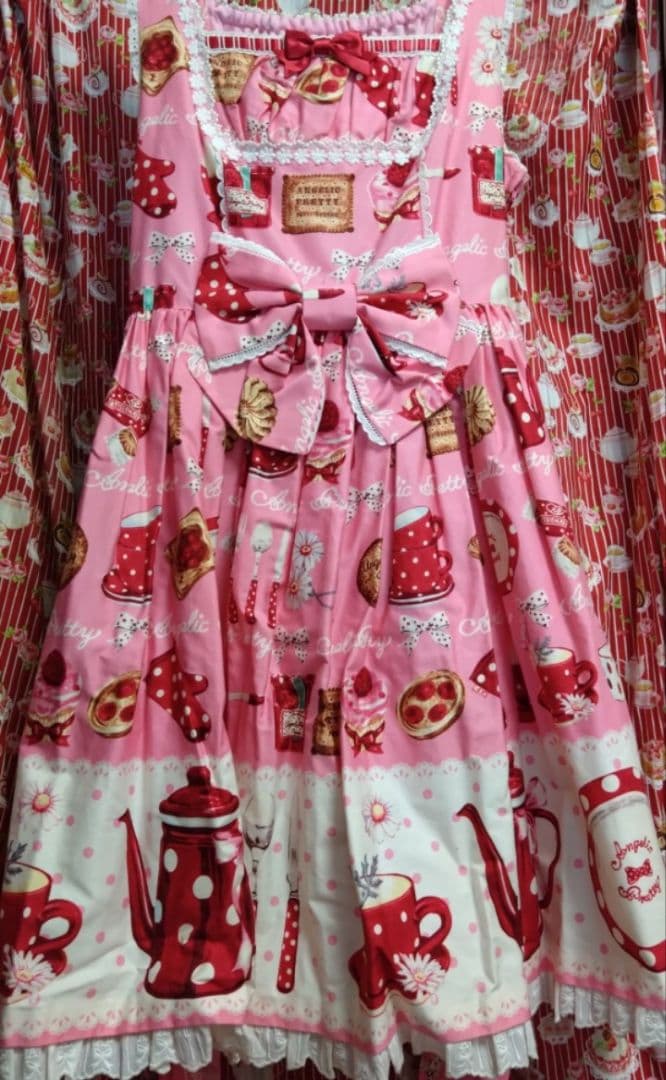 AngelicPretty【訳あり自作福箱】JSKOP６着＋MAMコート＋オマケ