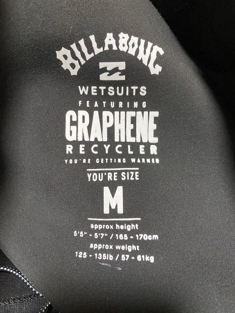 Billabong Absolute+ 4/3mm ウェットスーツ ブラック