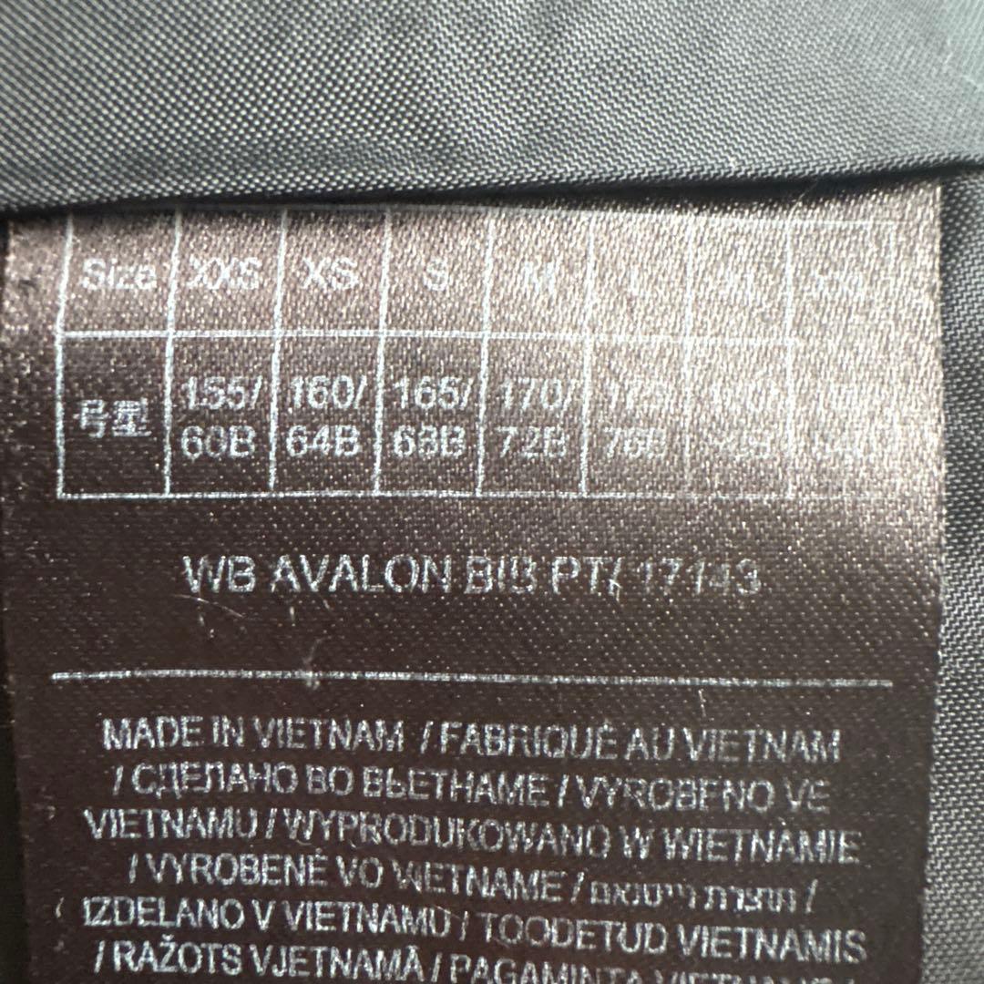 BURTON バートン　ブラック ビブス オーバーオール　X S