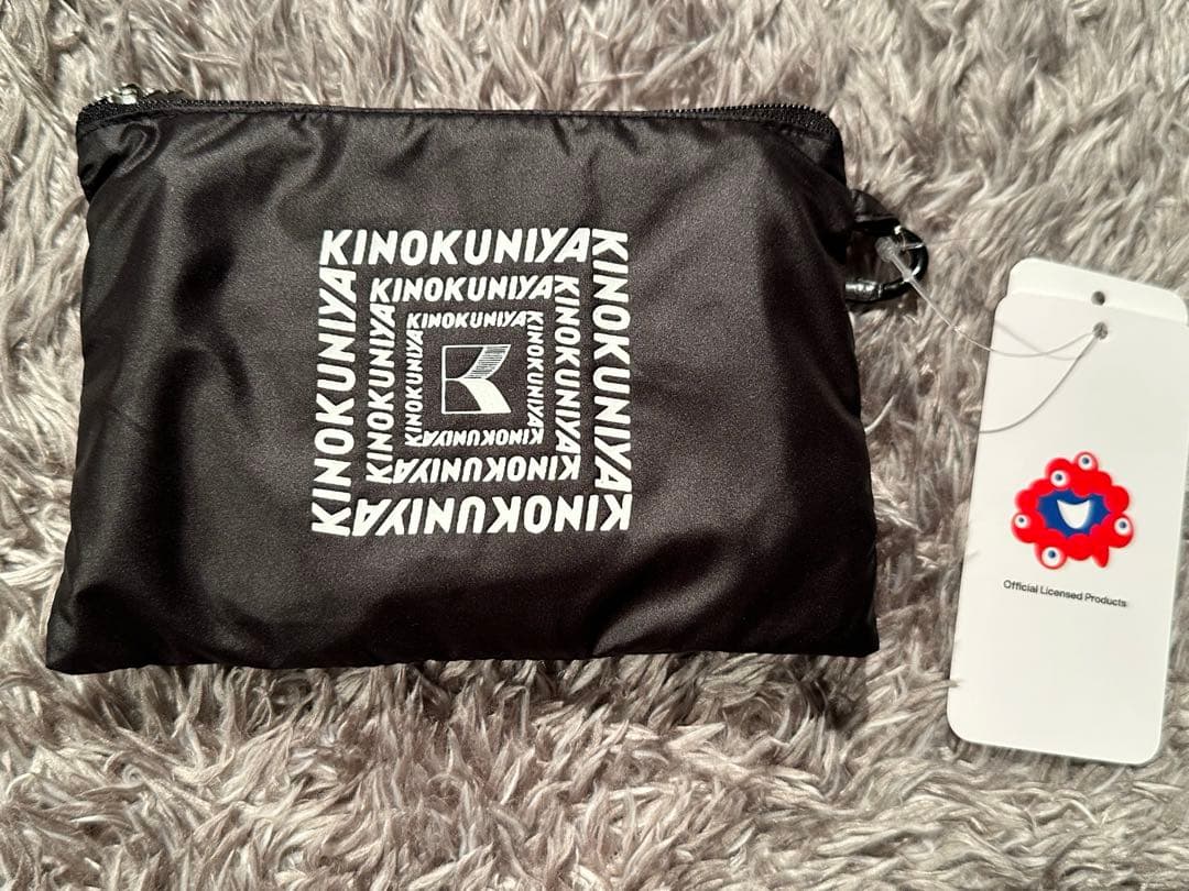 紀伊國屋　KINOKUNIYA エコバッグ　ミャクミャク　カラビナ　関西万博