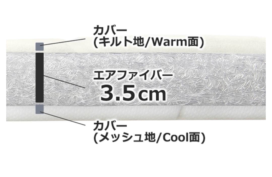 エアウィーヴ 01 クイーン（特注サイズ170×200 ）