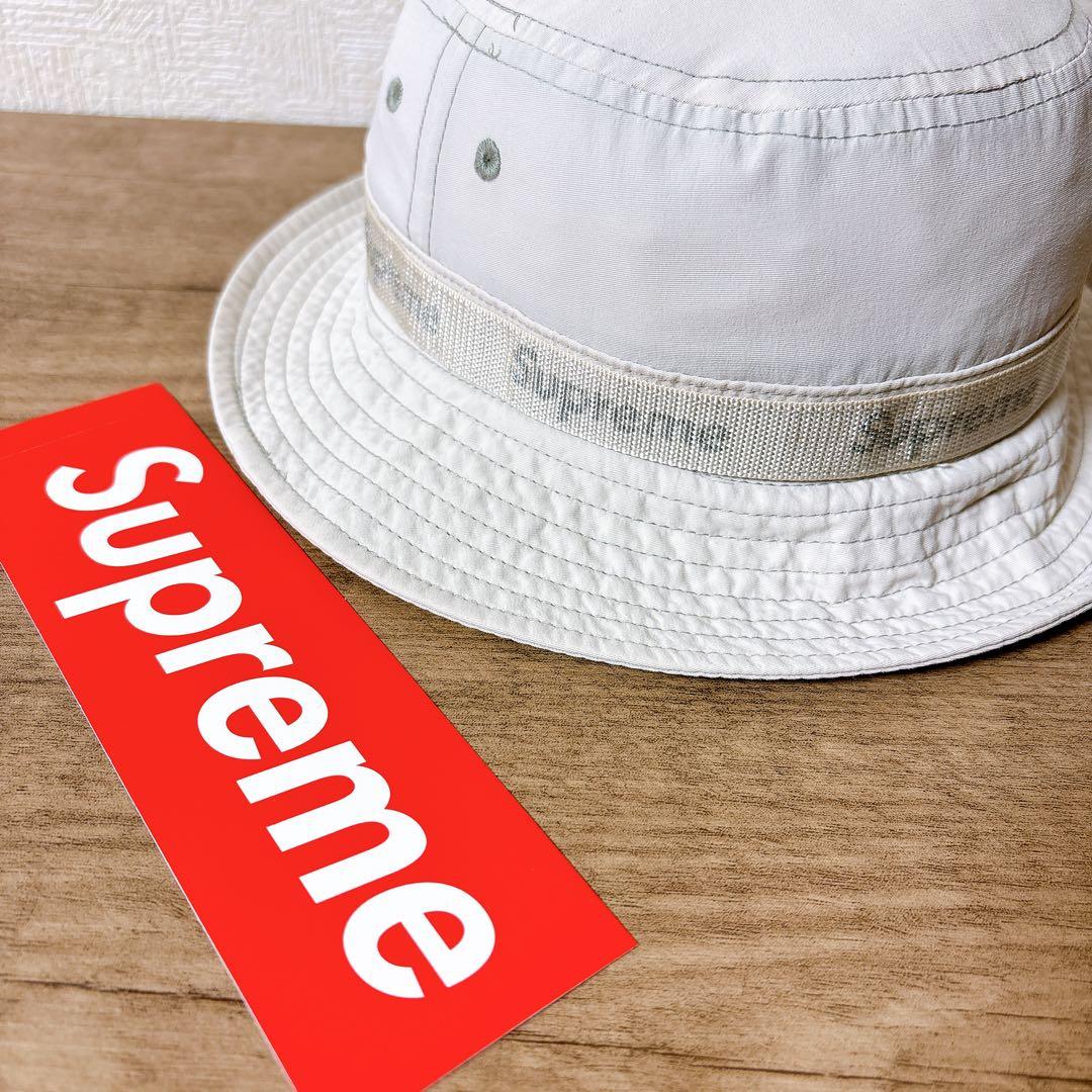 正規品　Supreme バケットハット　帽子 アイボリー　ホワイト　ハット