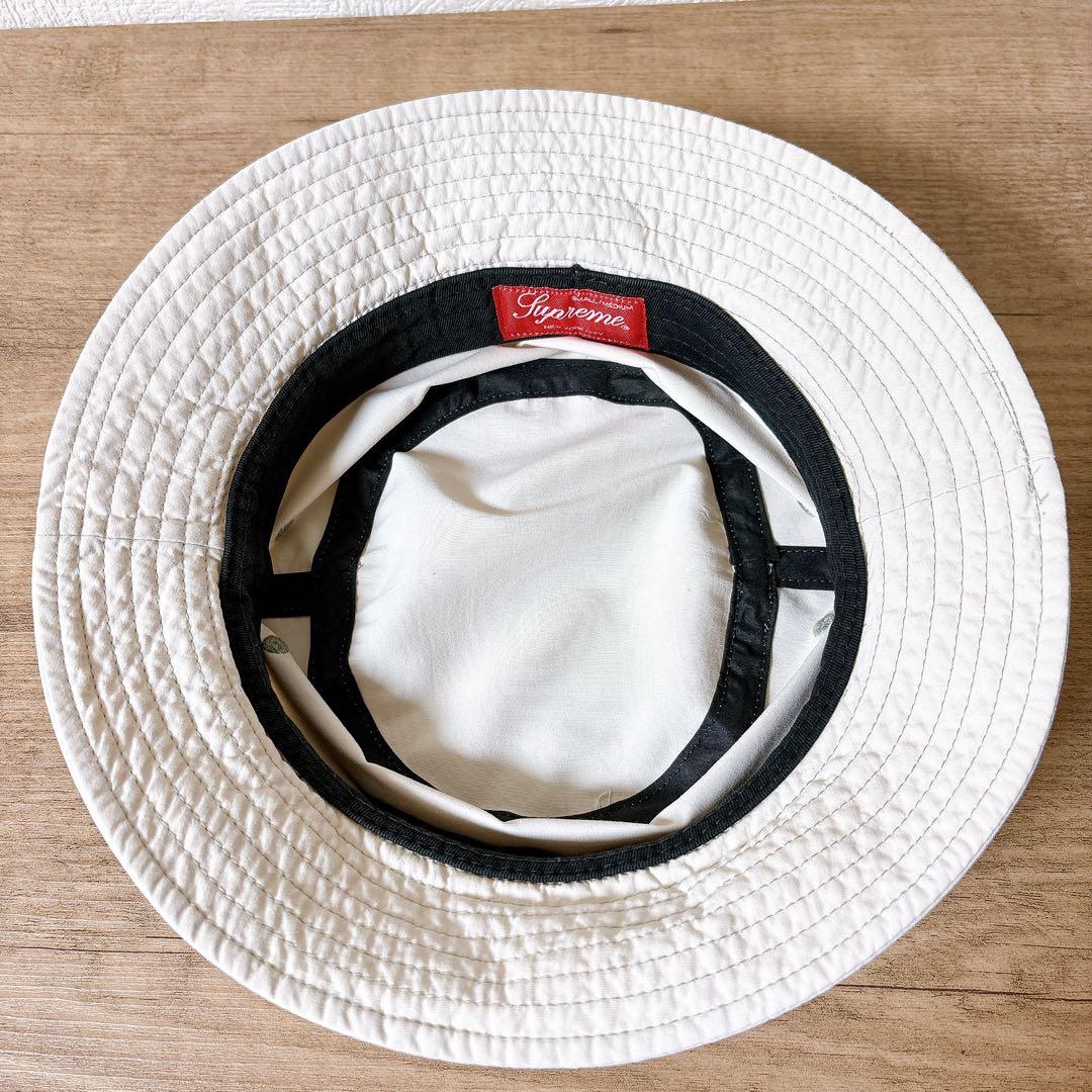 正規品　Supreme バケットハット　帽子 アイボリー　ホワイト　ハット