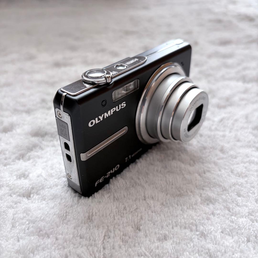 【動作確認済】OLYMPUS オリンパス CAMEDIA FE-240 レトロ