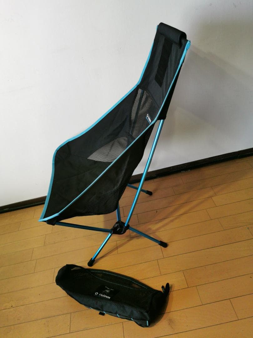 【中古美品】Helinoxヘリノックス サンセットチェア 正規品・頭まで快適