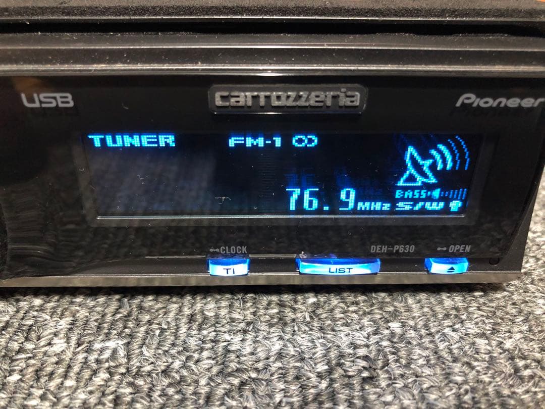 【希少良好固体】carrozzeria DEH-P630