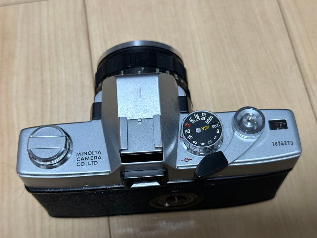 動作確認済み◎ミノルタSRT101 × 55mm f2 フィルム付きで