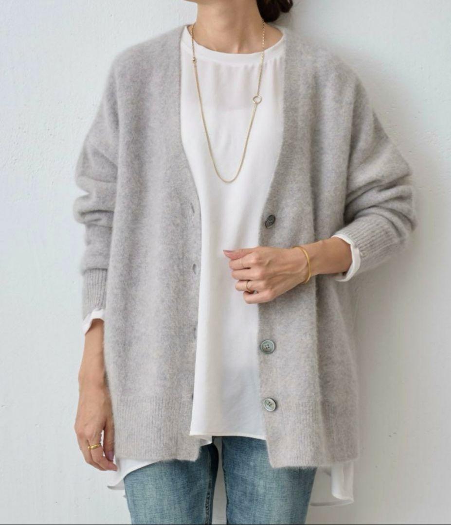 BEARDSLEY ビアズリー FOXウールカーディガン