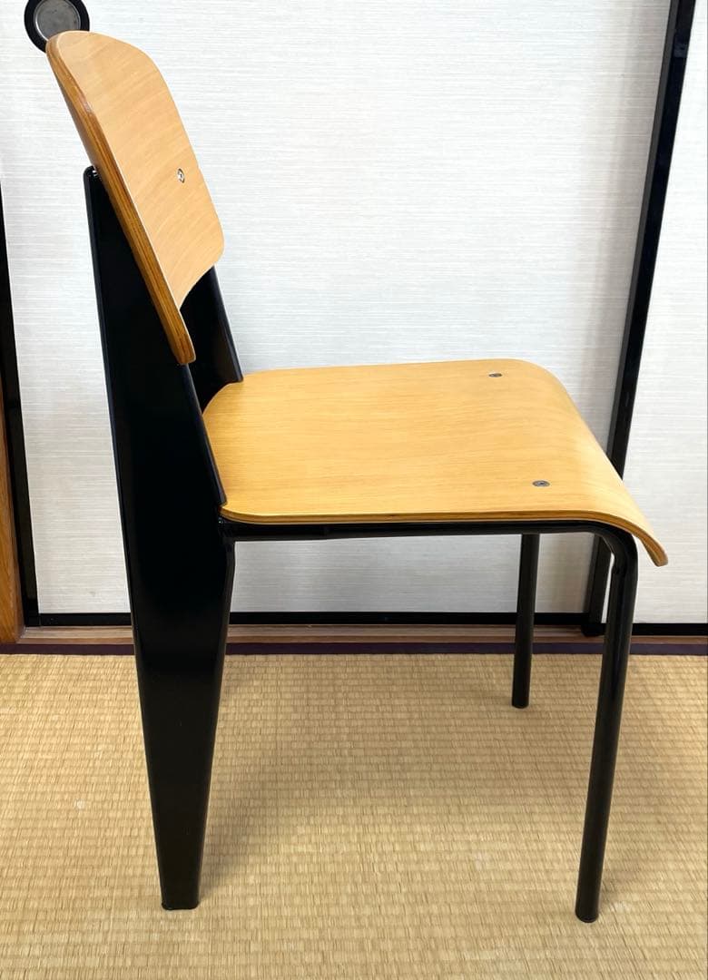 スタンダードチェア　ジャンプルーヴェ　リプロダクト 木目調