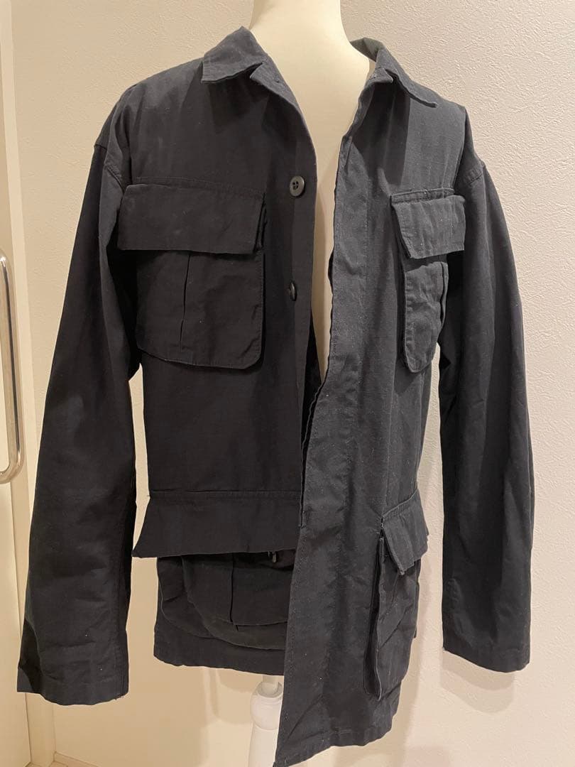 米軍ジャングルファティーグLadiga sportswear社　USA ブラック