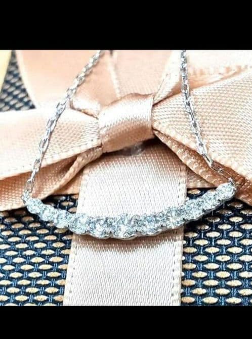 7*3様 スマイル0.5ct 天然ダイヤモンドネックレス　amazing 工房