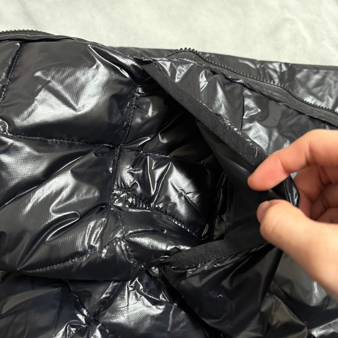 Stussy MIDWEIGHT HOODED PUFFER ブラック Mサイズ