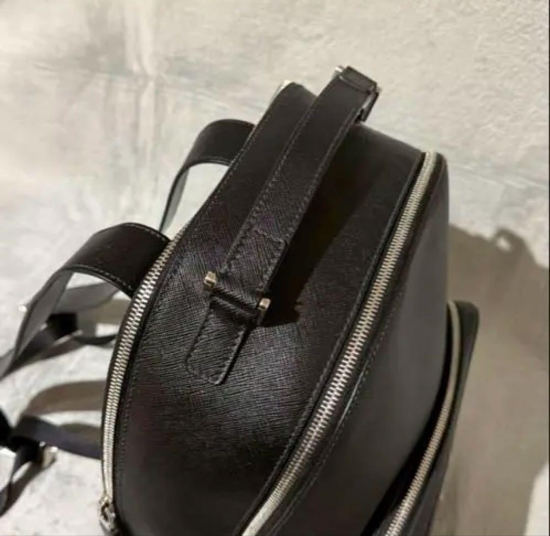 セール中 PRADA プラダ リュック サフィアーノレザー RFID認証済 黒