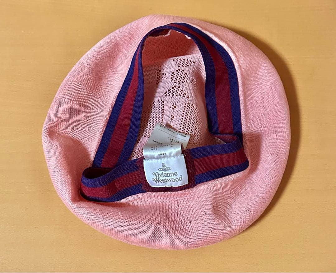ヴィヴィアンウエストウッド ピンク ベレー帽