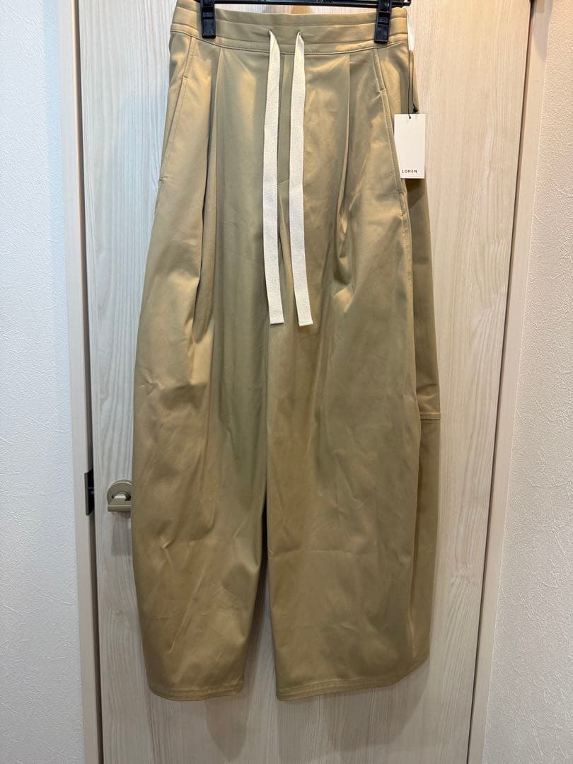 【新品】LOHEN DRAWCORD CHINO PANTS チノローヘン　36