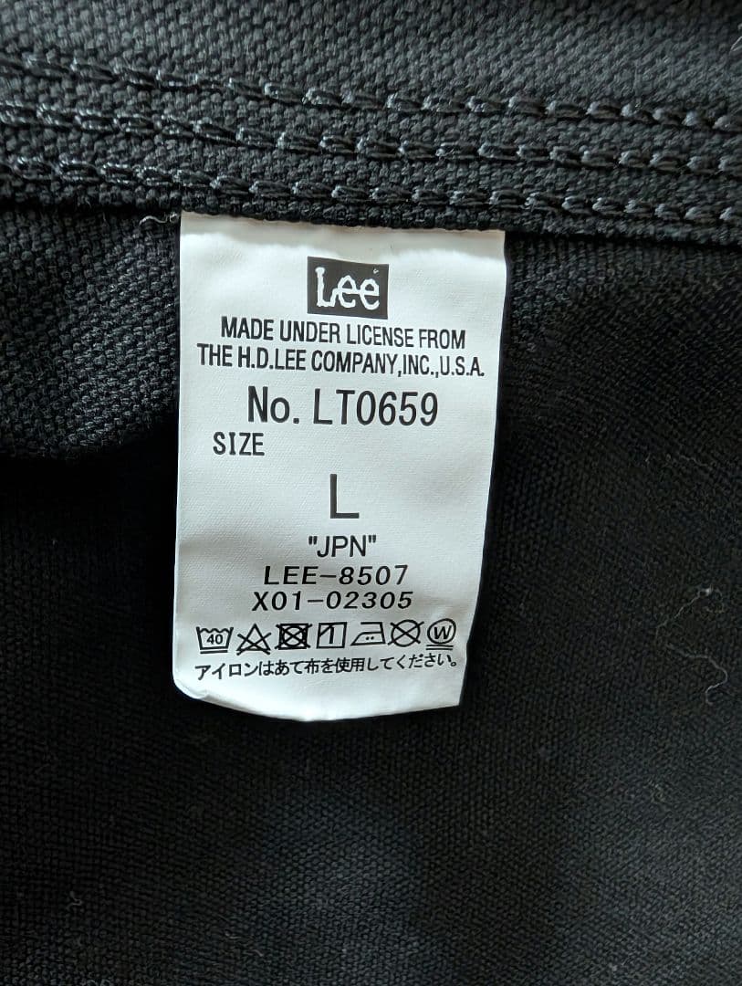 【新品未使用】Lee DUNGAREES ロコジャケット／カバーオール ブラック