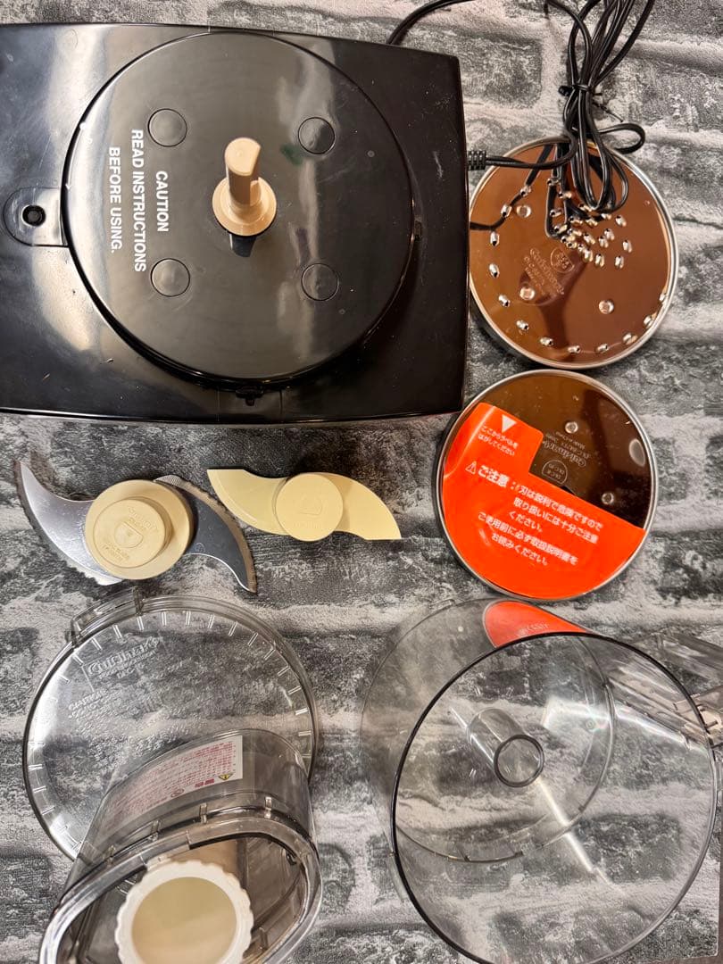 Cuisinart 1.9L クイジナート　フードプロセッサー シルバー