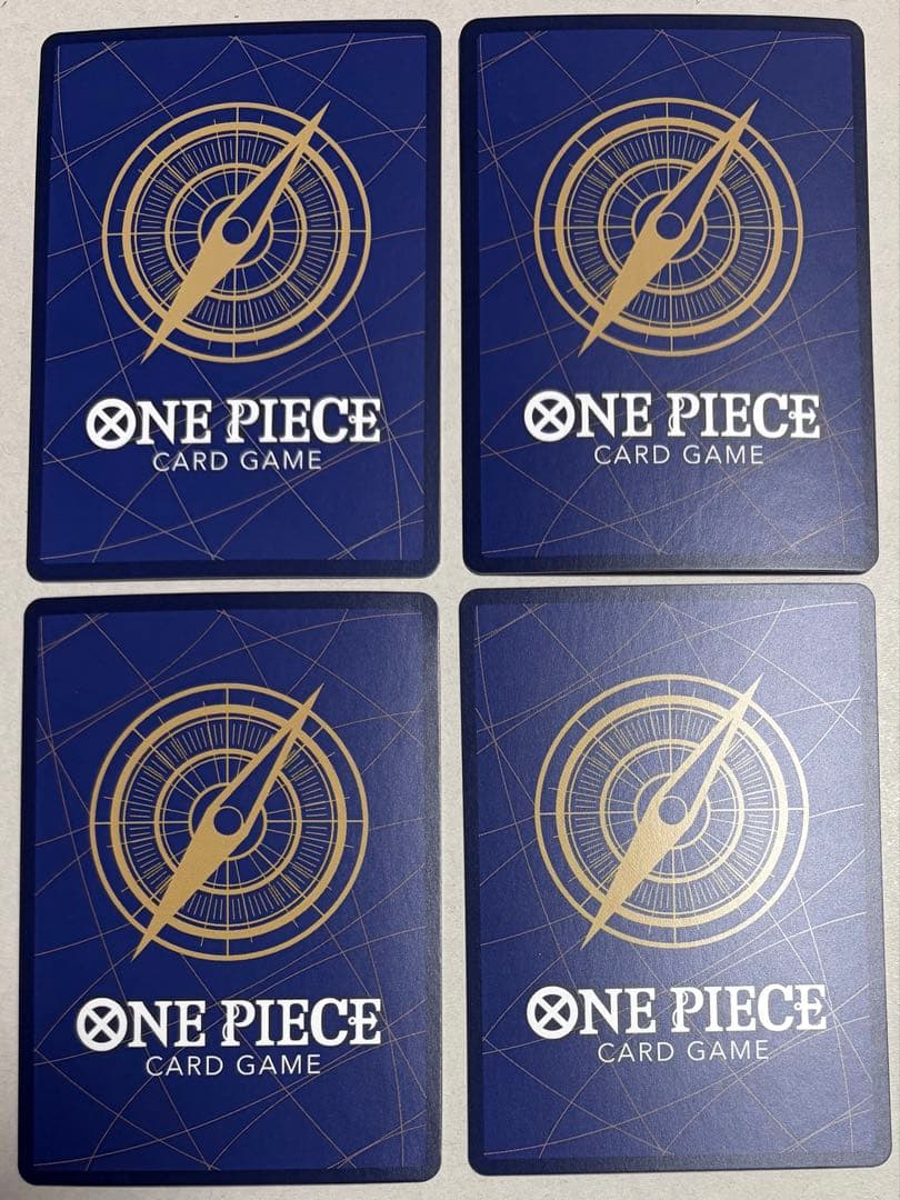 モンキー・D・ルフィ SR パラレル ST01-012　尾田先生書き下ろし　4枚