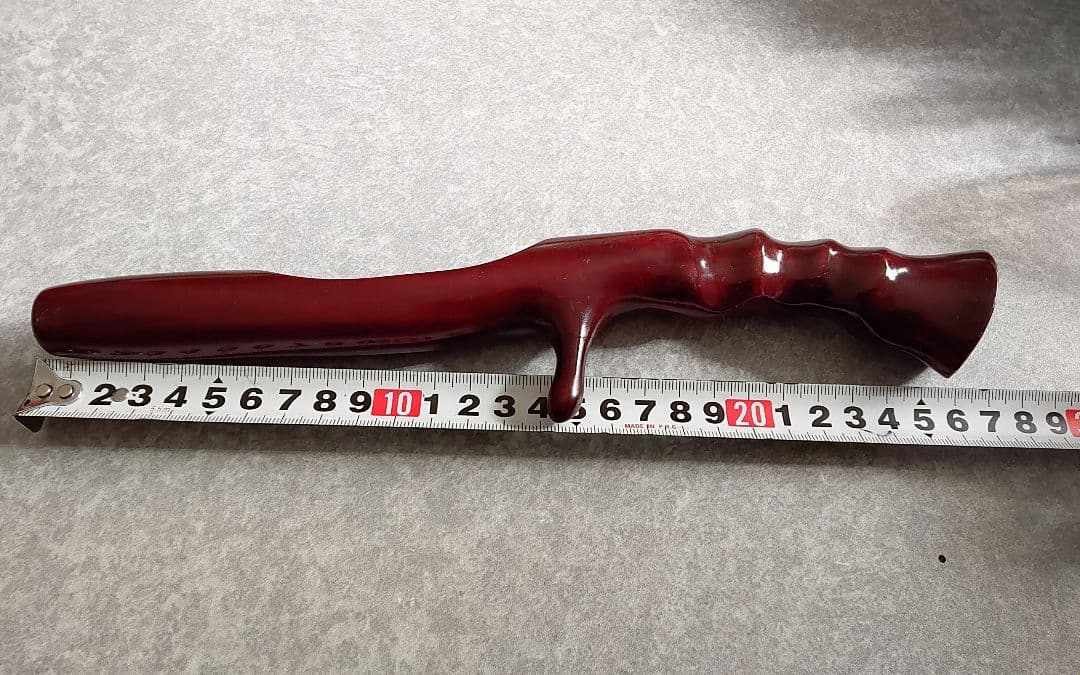 メガバスアームズ風グリップ　ウッドグリップ　ベイトグリップ