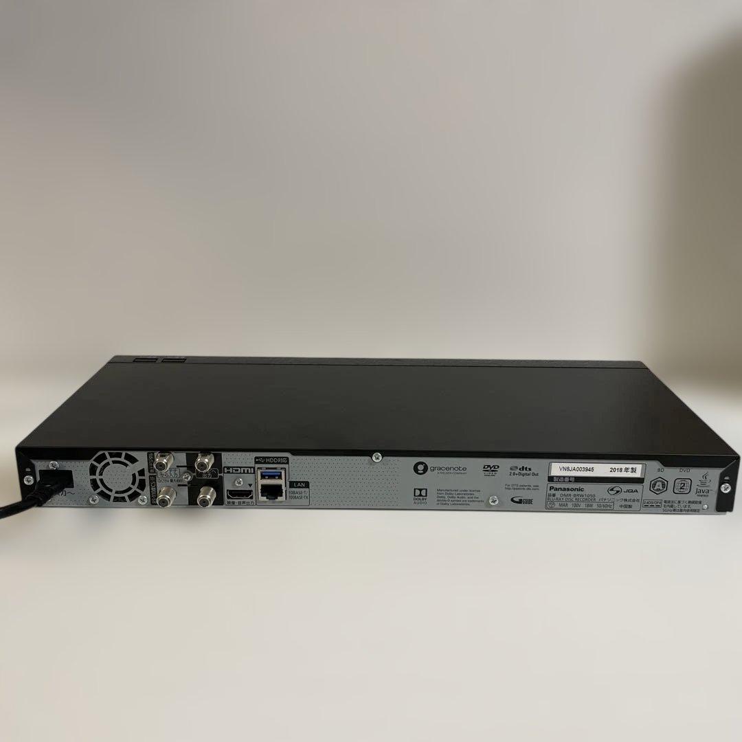 動作◎Panasonic DVDプレーヤー DMR-BRW1050 2018年製