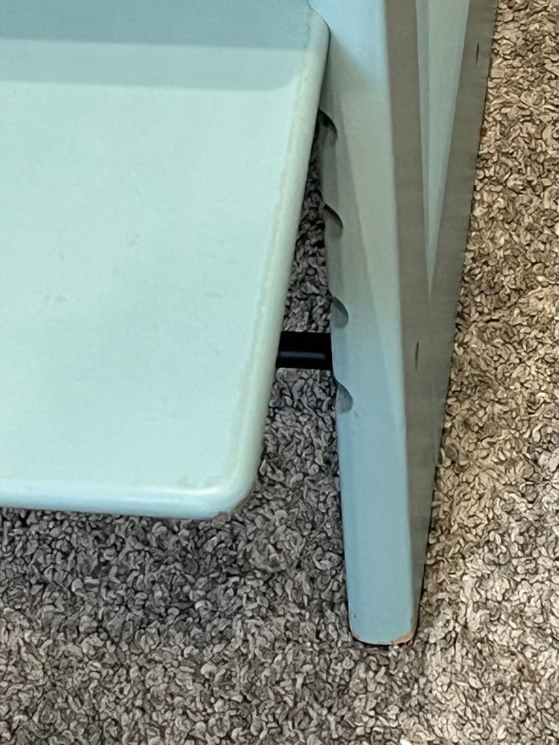 STOKKE ストッケ トリップトラップ アクアブルー 転倒防止付 廃盤色 希少