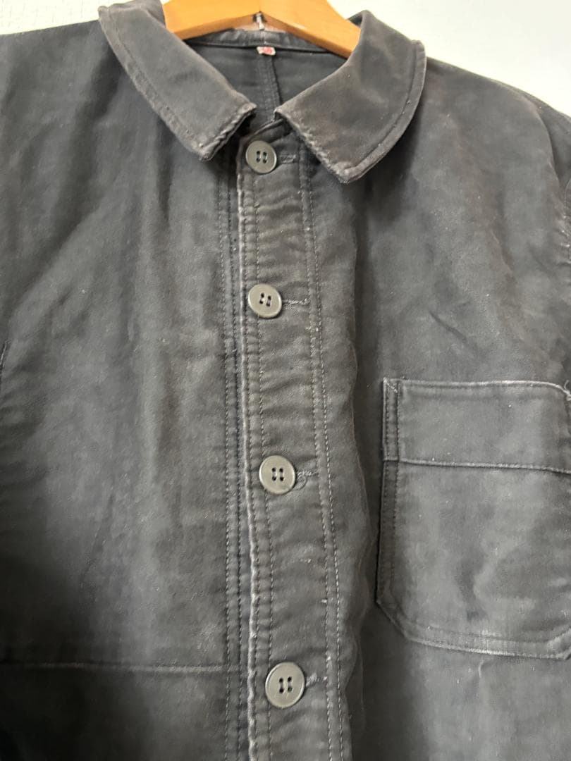 アドルフラフォン ブラックモールスキン ジャケット adolphe lafont