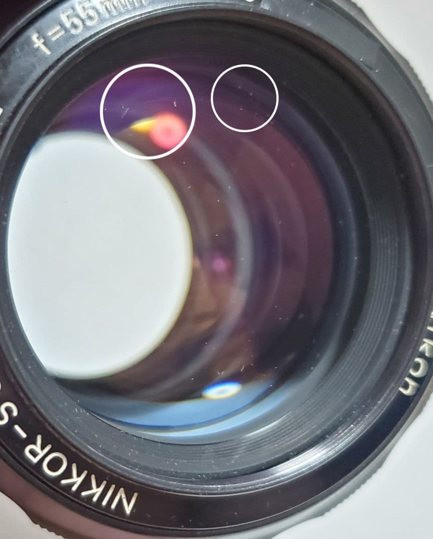 Nikon ニコン NIKKOR-S.C Auto 55mm F1.2　レンズ