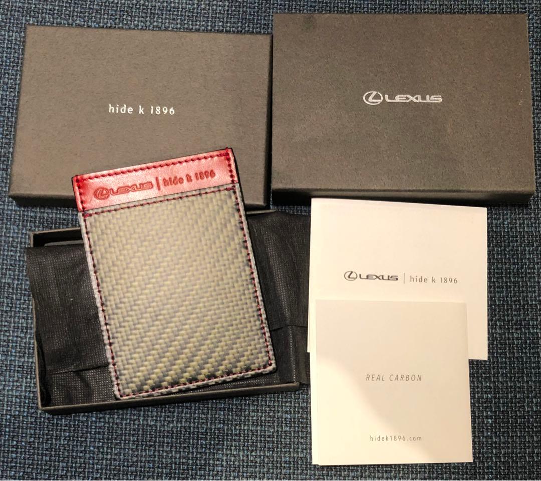 【未使用】LEXUS/レクサス純正　カードキーケース（リアルソフトカーボン）