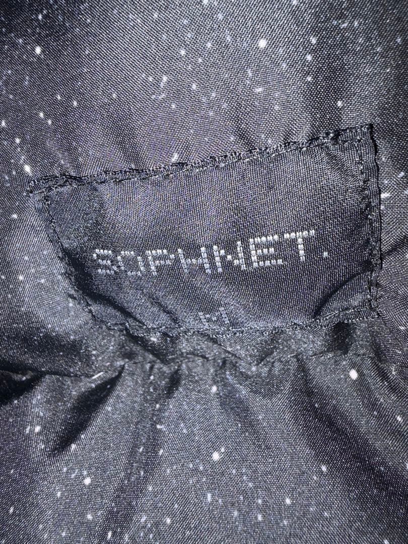 SOPHNET オリーブグリーン フード付きダウンジャケット Ｍ