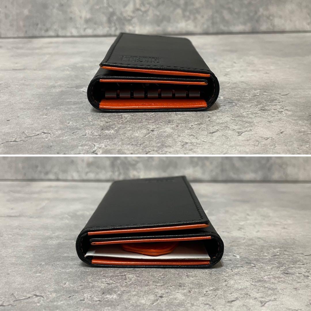 未使用✨ 保管品 DIESEL ディーゼル レザー キーケース 6連 ブラック