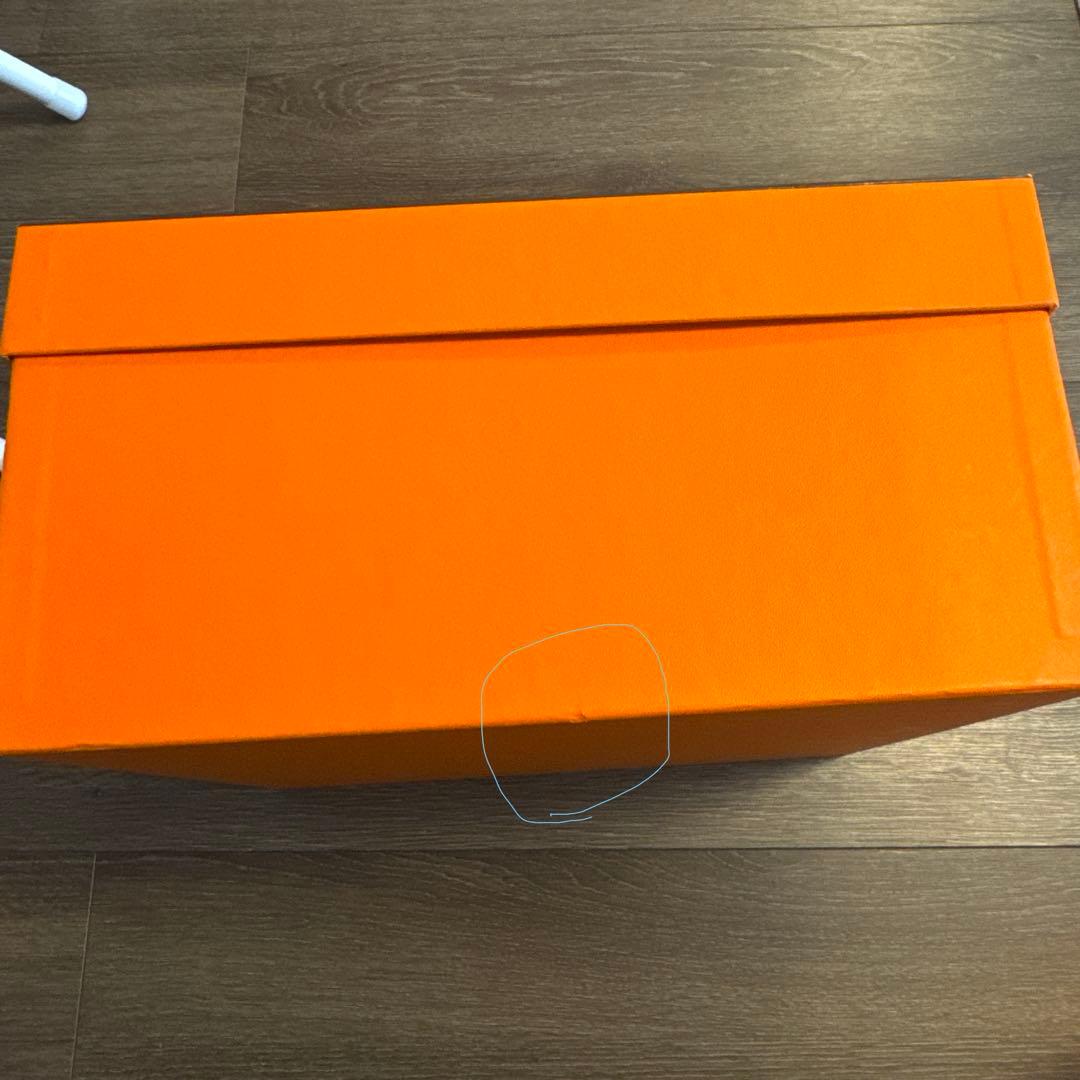 HERMES ギフト箱 オレンジ 1496