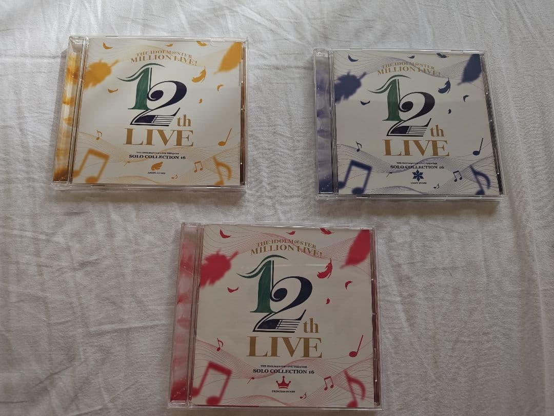 アイドルマスター　ミリオンライブ　12thライブ　会場限定CDセット
