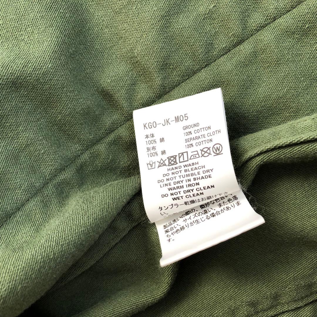 FACETASM　オーバーサイズ　ミリタリージャケット　ファセッタズム　オリーブ