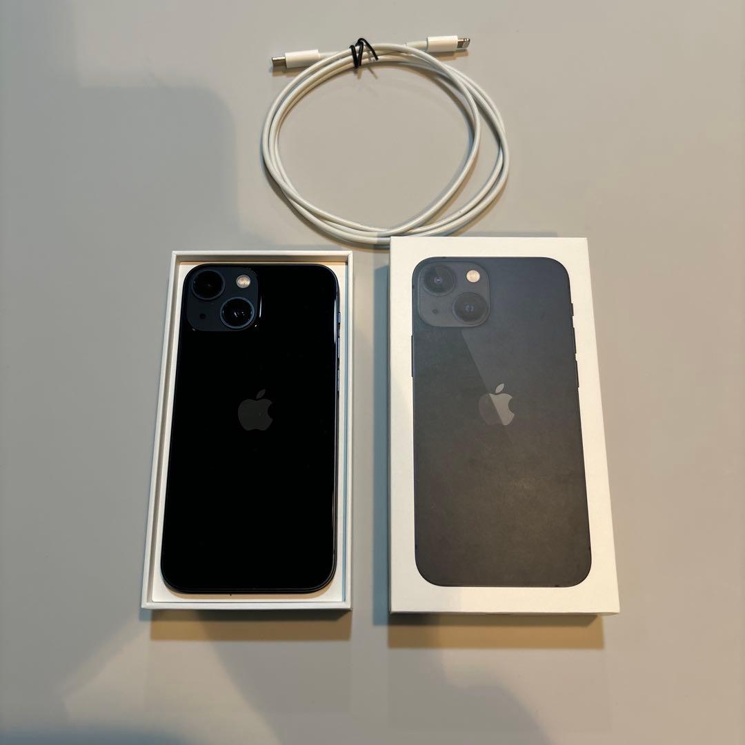 iPhone 13 mini ミッドナイト 128GB 極美品✨