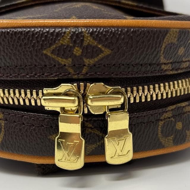 美品 ルイ・ヴィトン ポシェット ガンジュ モノグラム ボディバッグ(S077)