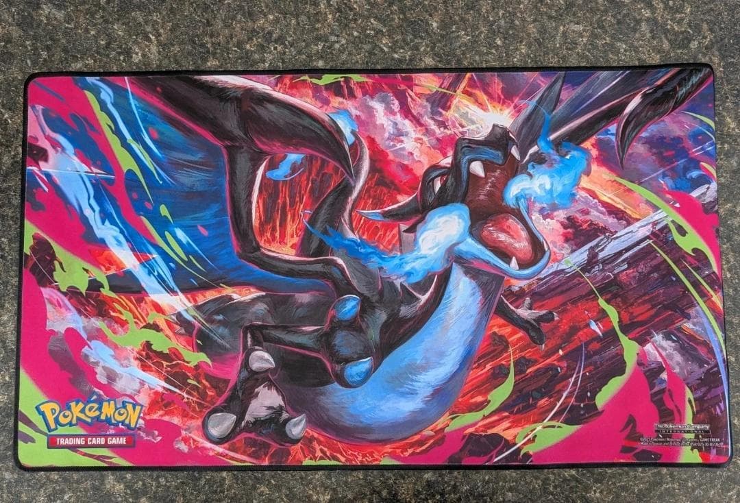 2個 メガリザードン X プレイマット ポケモンカード プレミアムコレクション