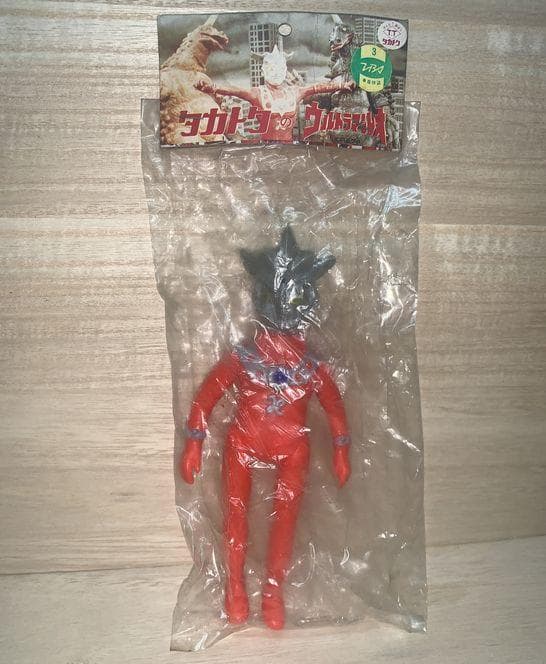 タカトク　レトロ　ビンテージソフビ　ウルトラマンレオ