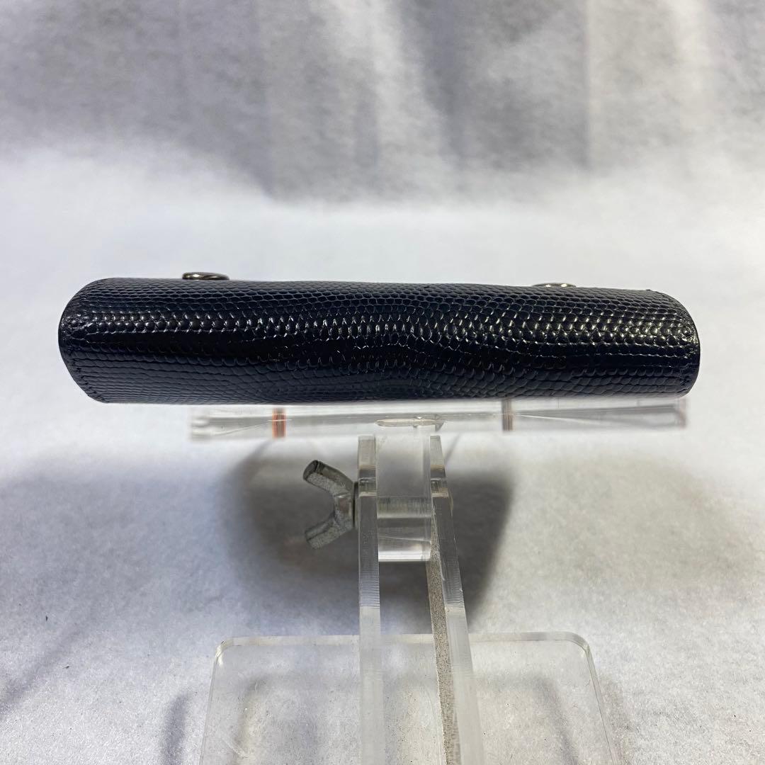 正規品☆エルメス リザード キーケース ブラック