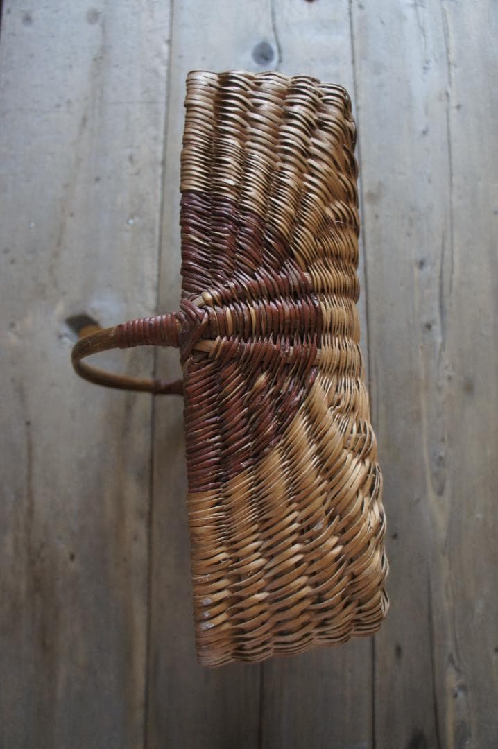 フランスアンティーク　パニエ　バスケット　ブロカント　天然生活　蚤の市