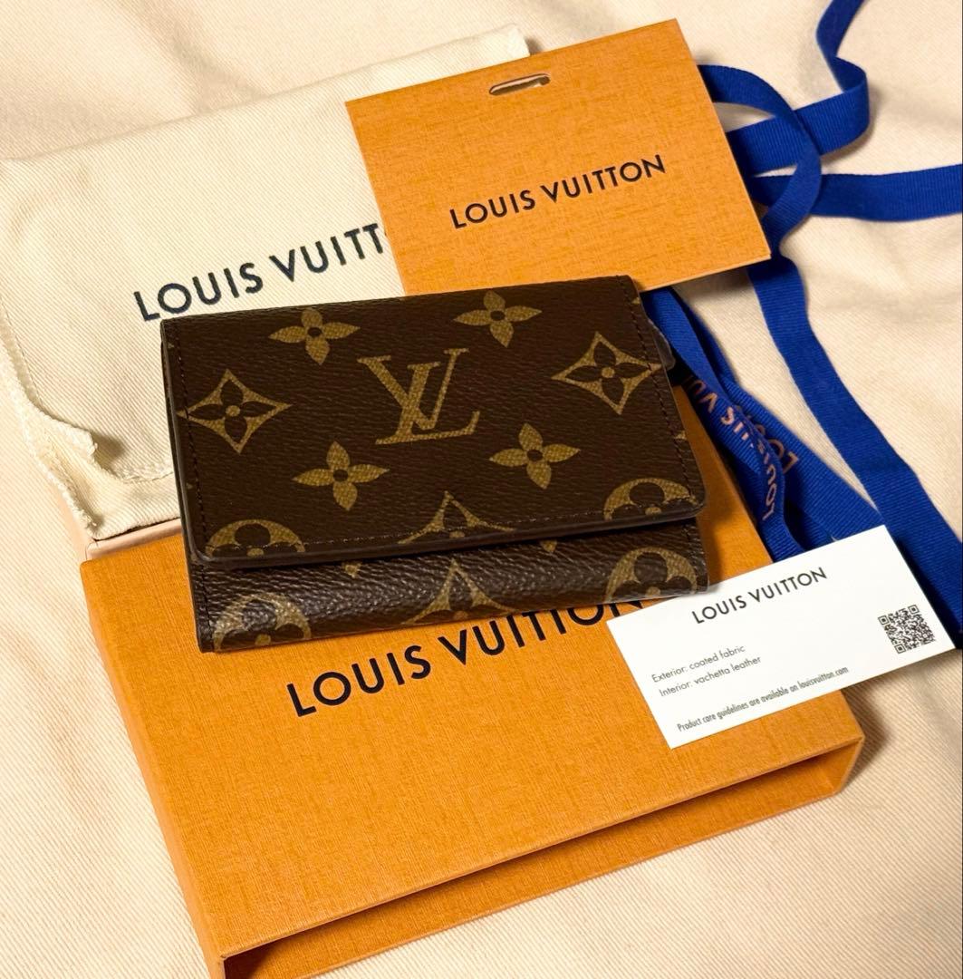 ■使用1度のみ■2024年購入 ルイヴィトン モノグラム カードケース 名刺入れ
