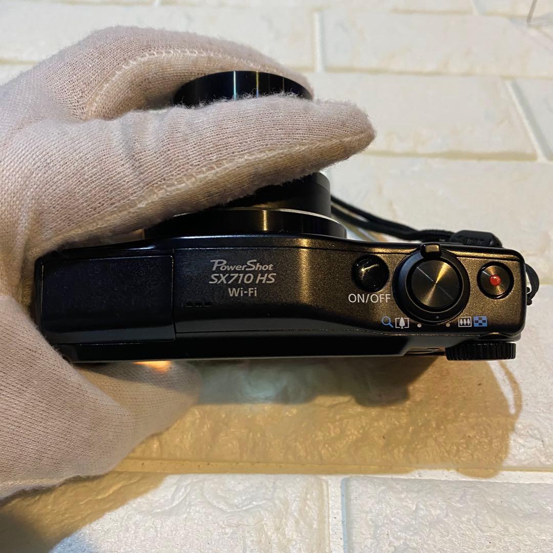 食*坊様 美品Canon PowerShot SX710 HS ブラック光学30