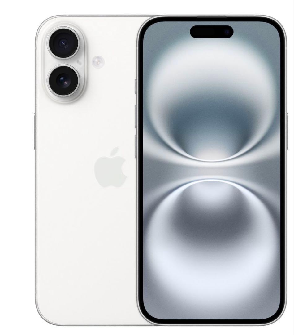 Apple iPhone 16 ホワイト 本体