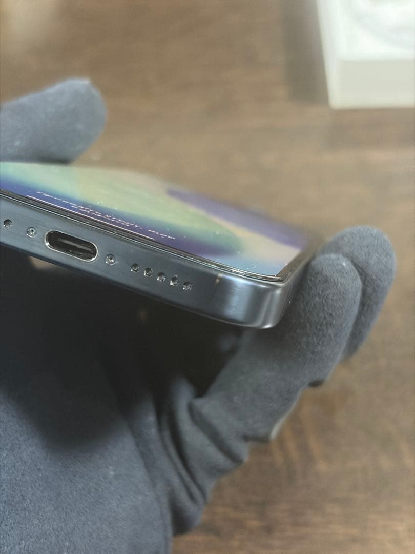 Apple iPhone 15Pro 256GB ブルーチタニウム 付属品付き