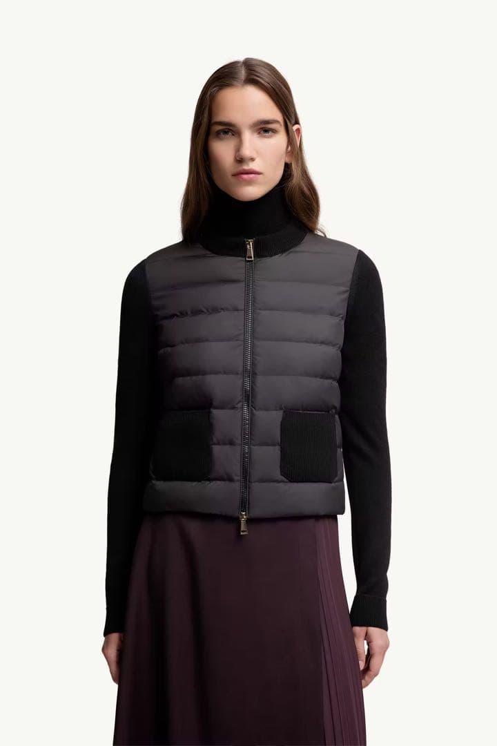 mです【極美品】MONCLER＜モンクレール＞カーディガン TRICOT